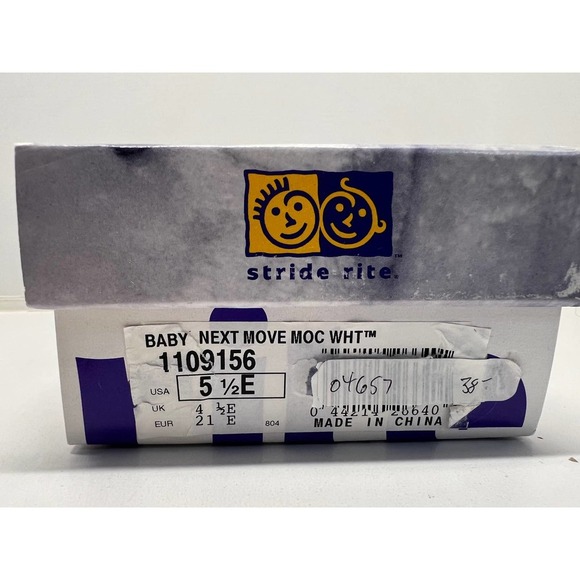 Stride Rite Baby Next Move Shoes Unisex Size 5 1/2E - Picture 8 of 8